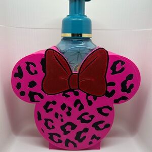 Custom design - cheetah or leopard Minnie ears bath and body works soap holder